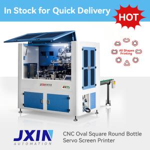 Full Auto CNC Screen Printing Machine for Oval Square Bottle